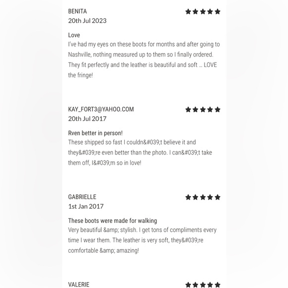 Liberty Black Womens 9M Vegas Fringe Boho Cowboy Boots Luxury Leather Boot Brown - Picture 9 of 14